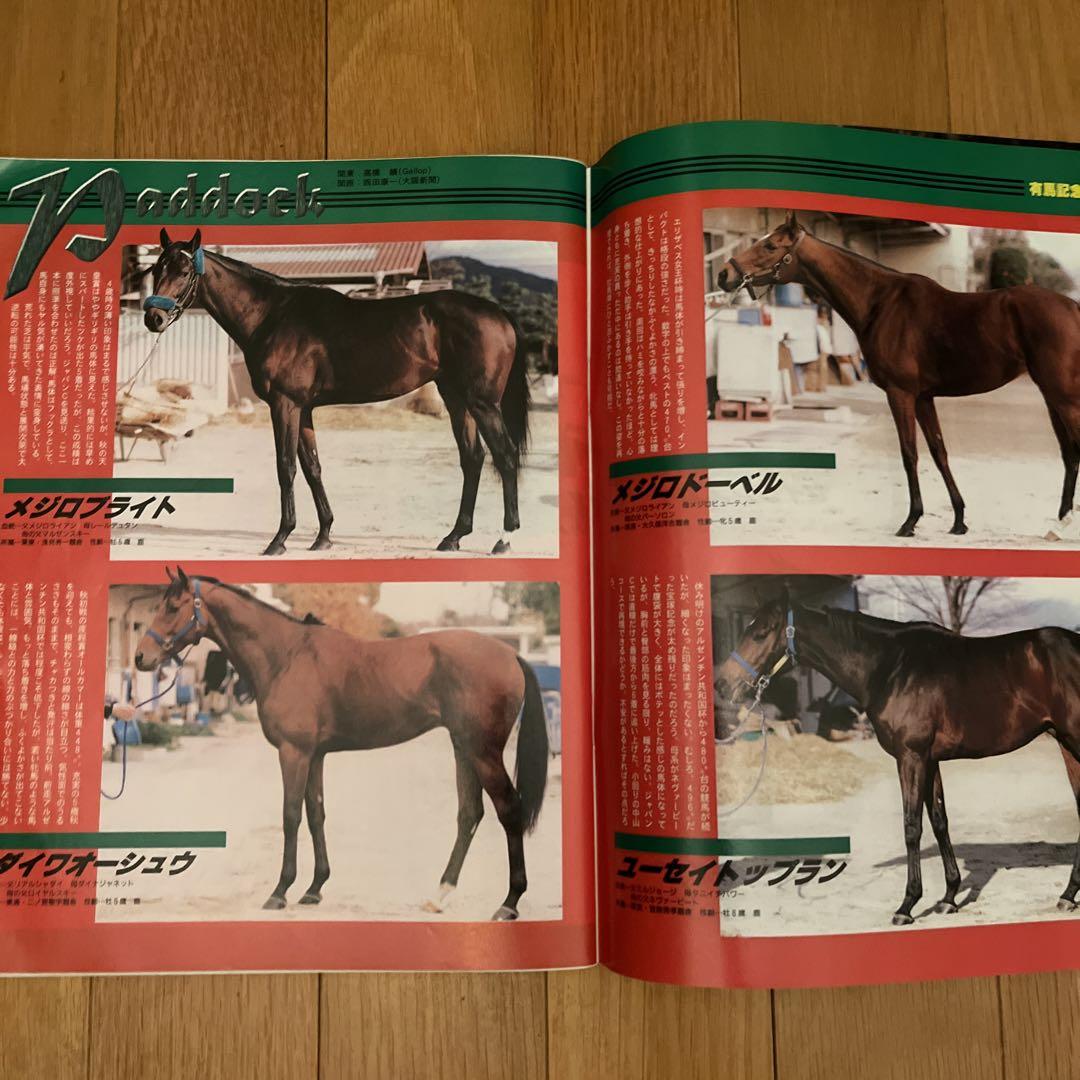 週刊Gallop 有馬記念 1998年12月27日 希少雑誌 - メルカリ