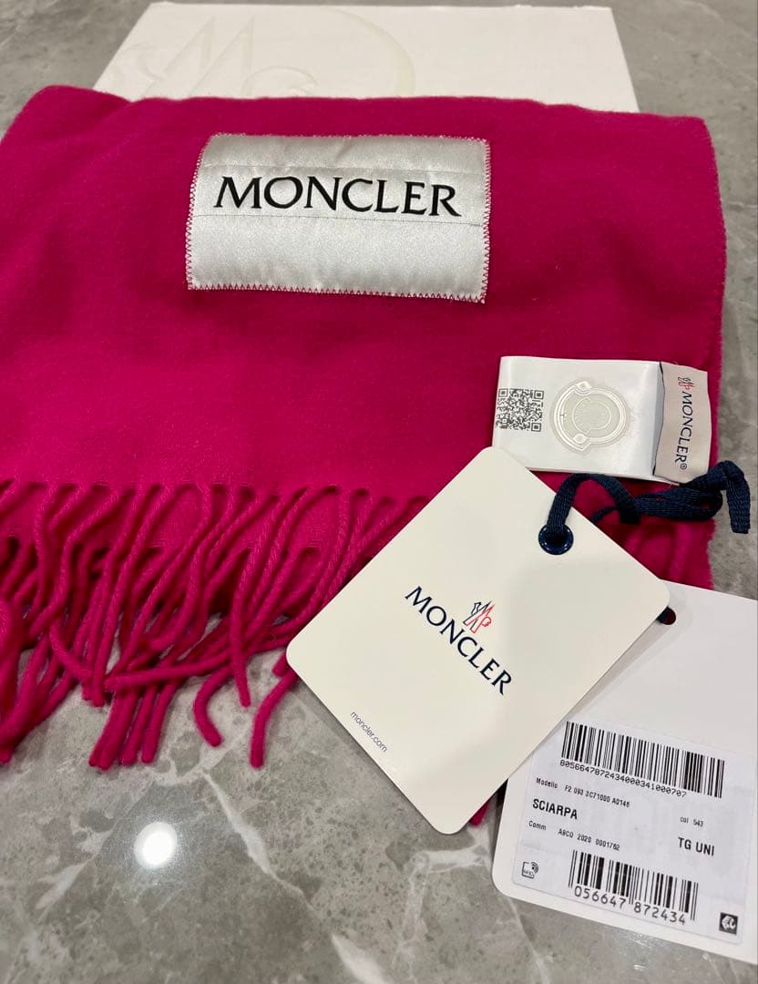 MONCLER モンクレール マフラー ウール