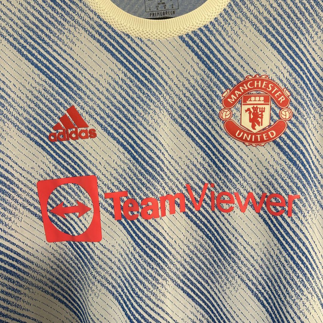 adidas Manchester United シャツ 青/白