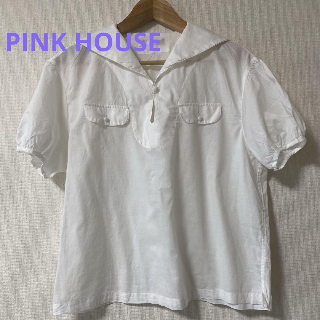 PINKHOUSE ピンクハウス白ブラウス｜Yahoo!フリマ（旧PayPayフリマ）