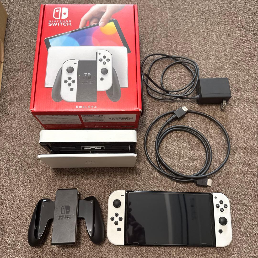 Switch本体有機EL Joy-Conホワイト