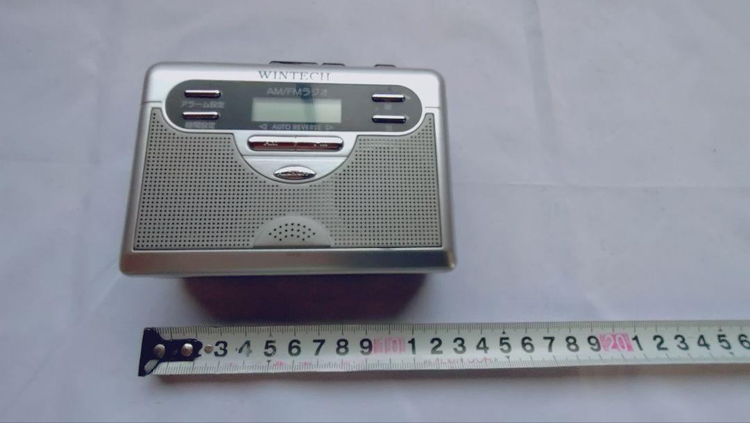 WINTECH AM/FMラジオ ポータブルカセットプレーヤー WINTECH AM/FMラジオ付きポータブルプレーヤー - メルカリ