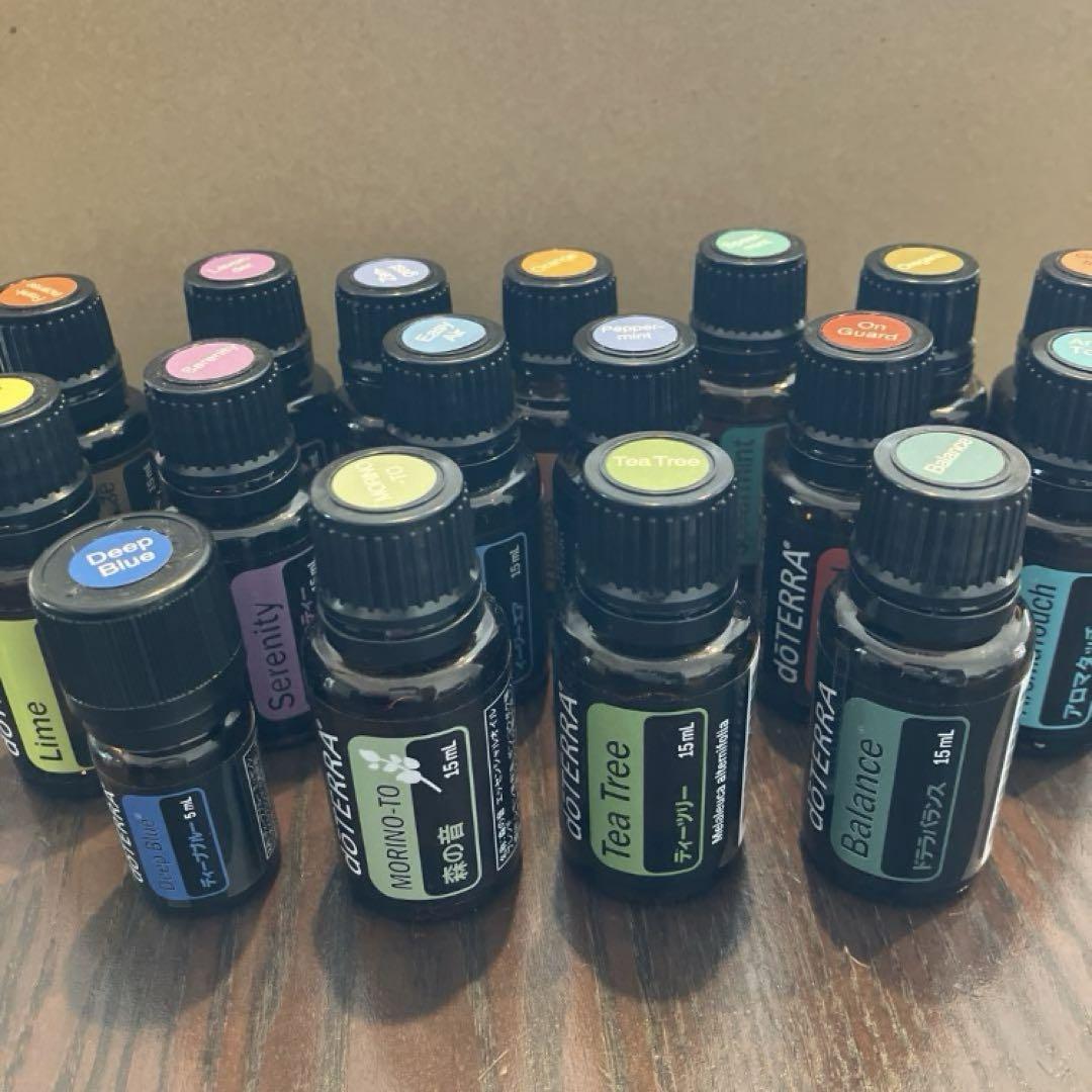 doTERRA ドテラ　森の音デラックス18種類 1ml お試しセット WC 森の音 デラックス登録キット | doTERRA