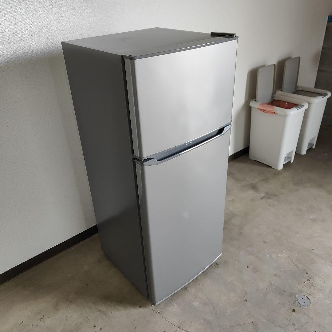 Haier 2ドア冷凍冷蔵庫 JR-N130A(S) 製造年 2021年
