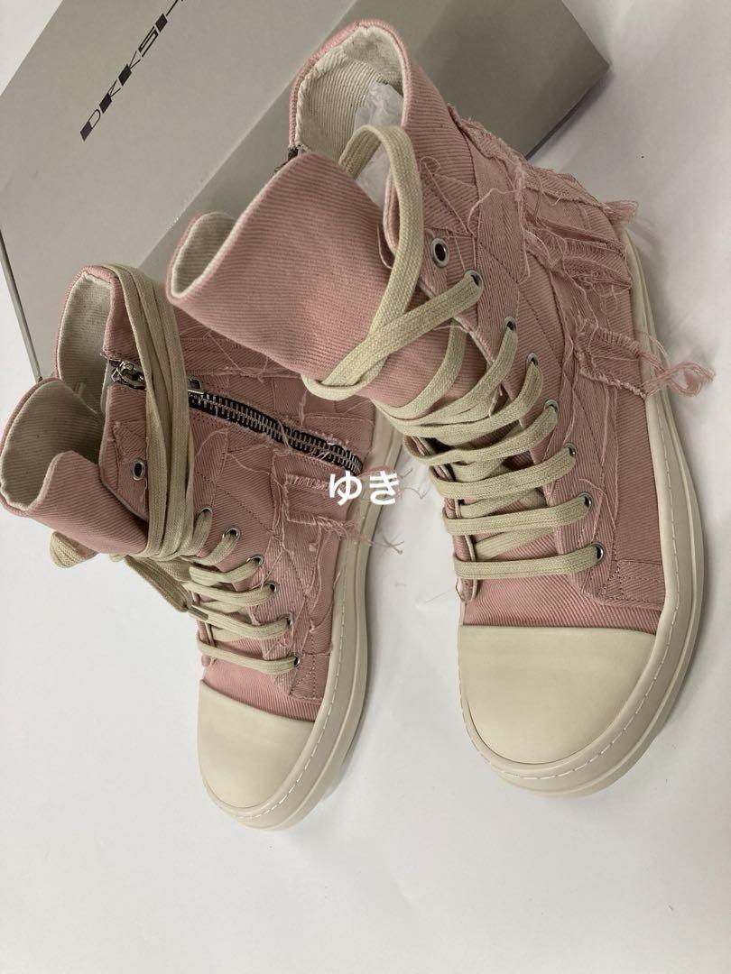 靴 Rick owens drkshdw slash ramones SNEAKS