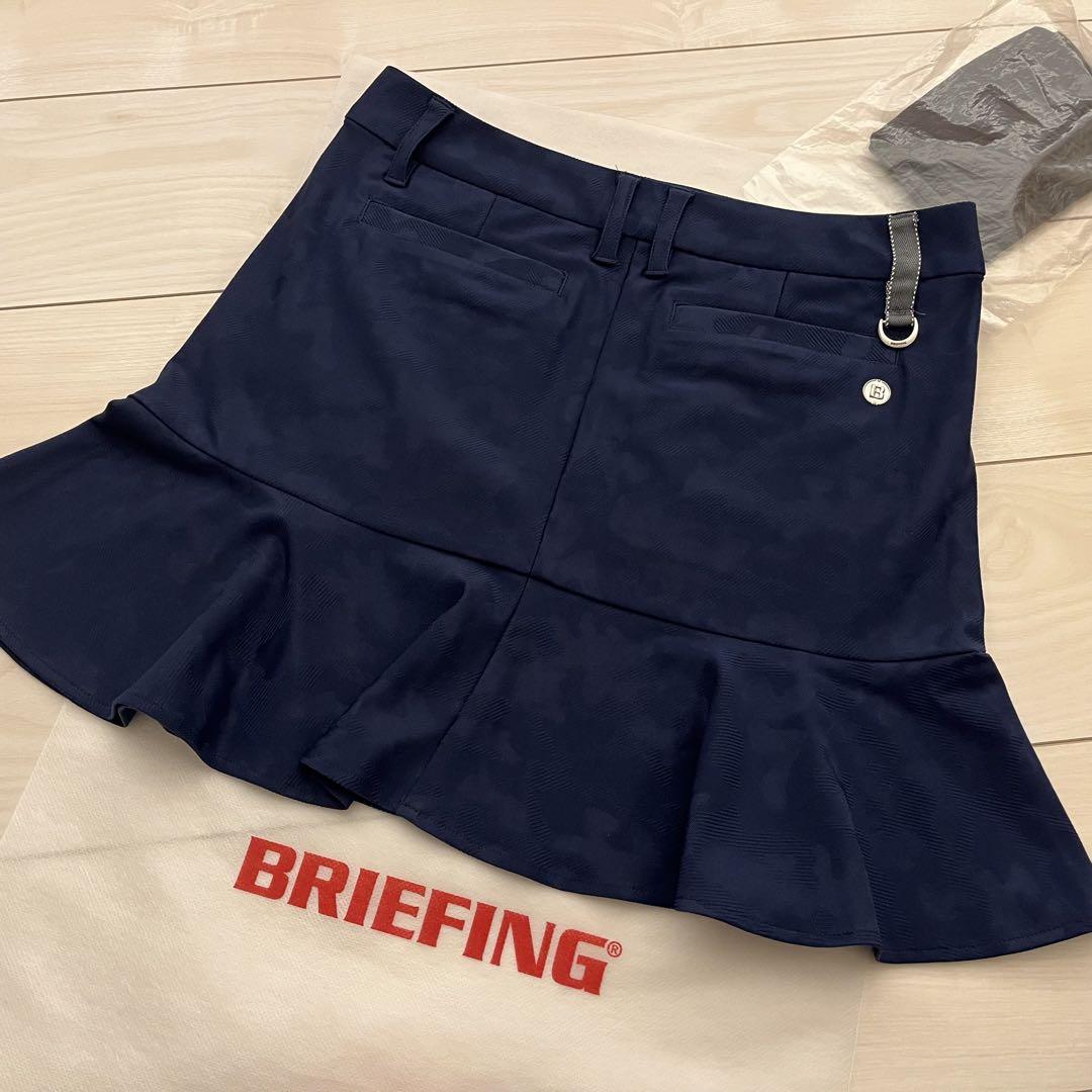 【新品・タグ付き】BRIEFING ブリーフィング スカート ネイビー S BRIEFING GOLF 最大33%☆土日限定 セール20%OFF 日本正規品