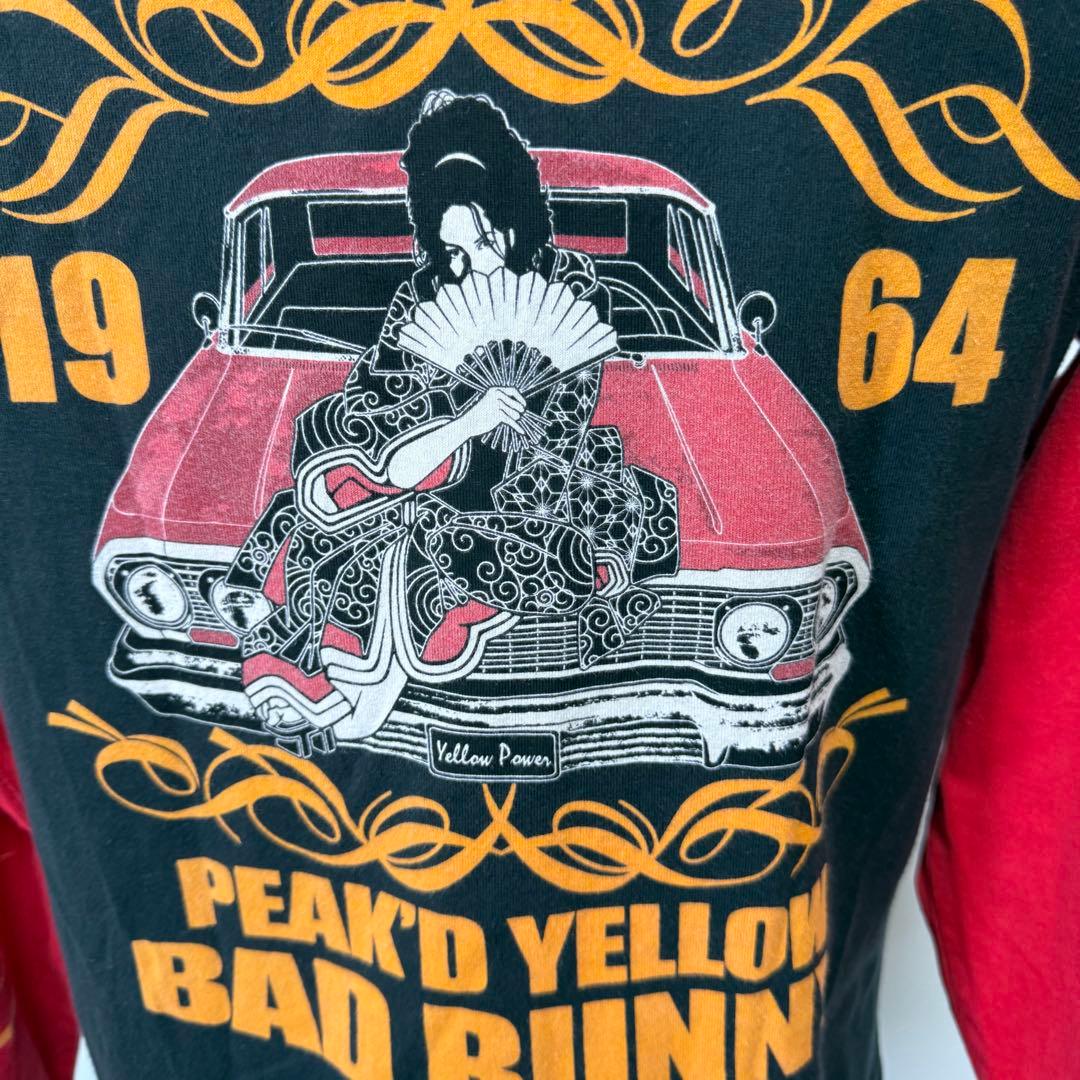 PEAK’D YELLOW カスタムカルチャー 長袖T 1964 J-101
