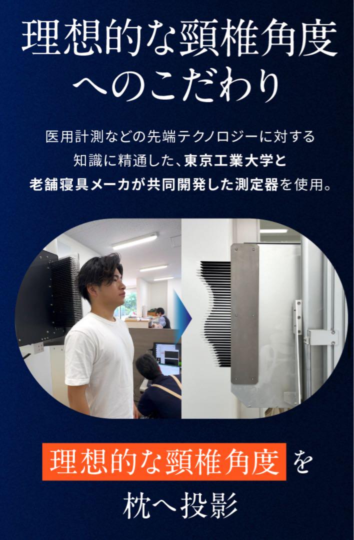 Ｆ★【新品未使用】 kaibo 整体枕