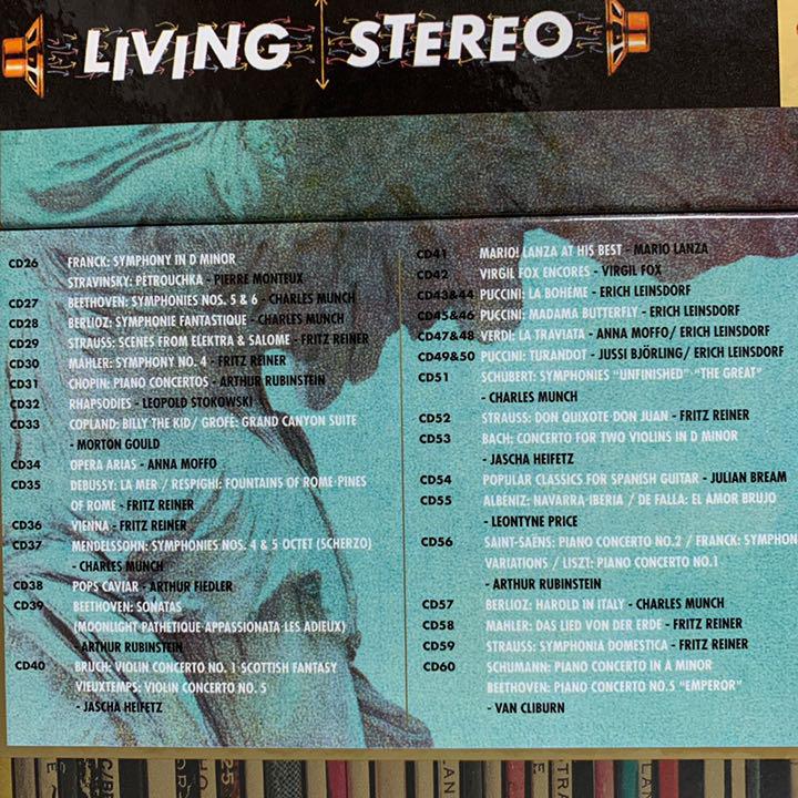 正規品100%新品 Living Stereo 60CD Collection Mw9Bq-m45370946608 超激得在庫