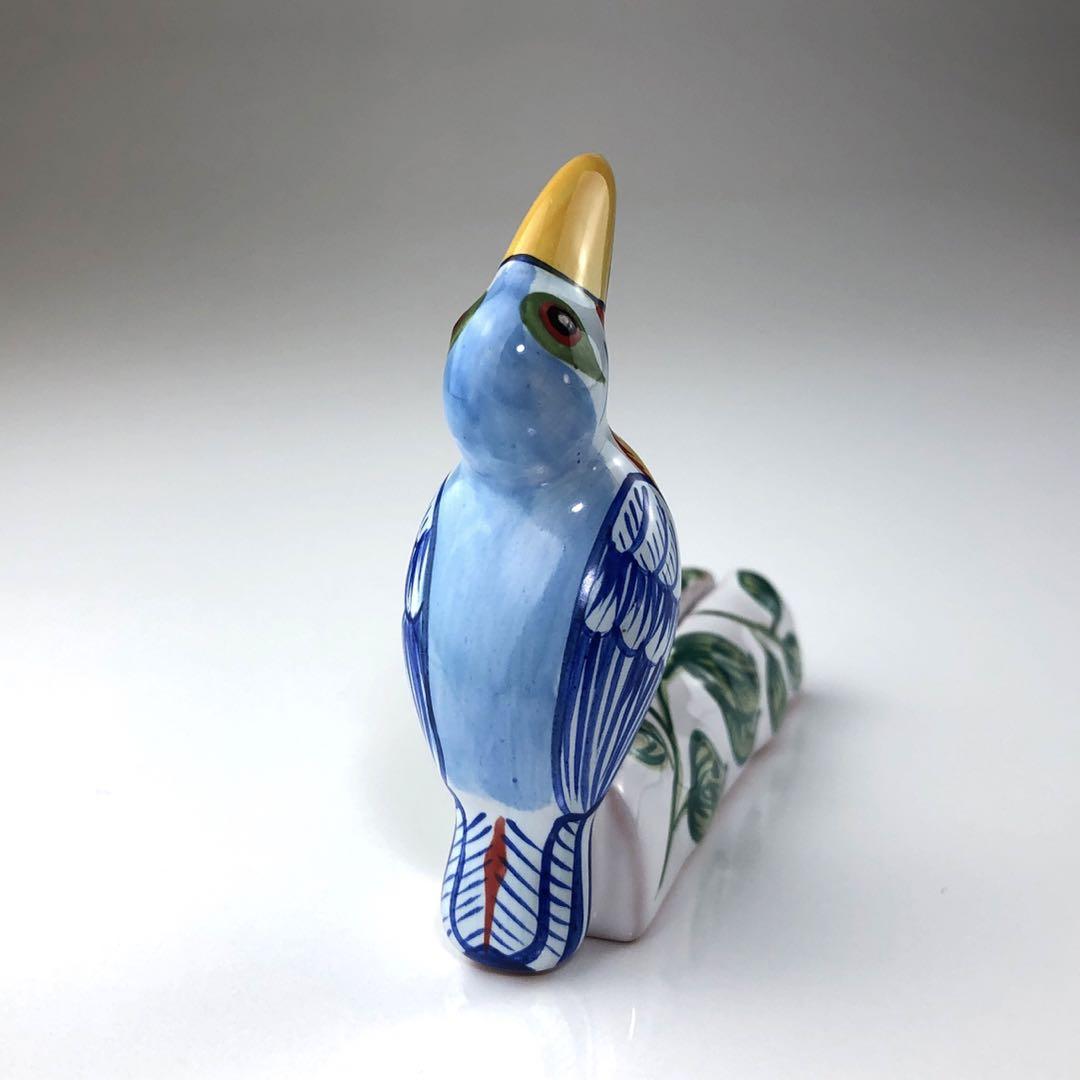 希少　HERMES　エルメス　カードスタンド　トゥカン　鳥　箸置き　バード 希少HERMESエルメスカードスタンドトゥカン鳥箸置きバード