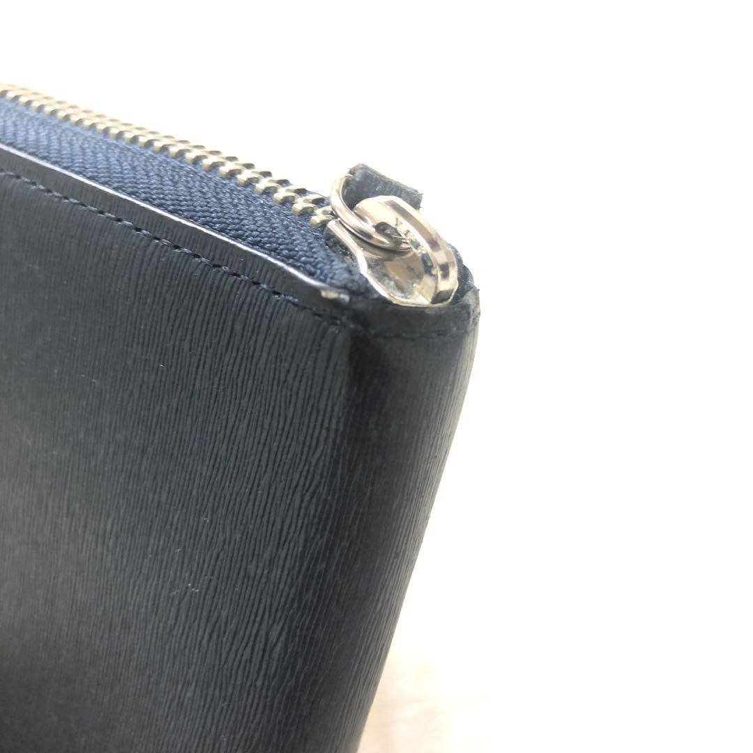 美品】ポーター PORTER カレント 長財布 ラウンドファスナー