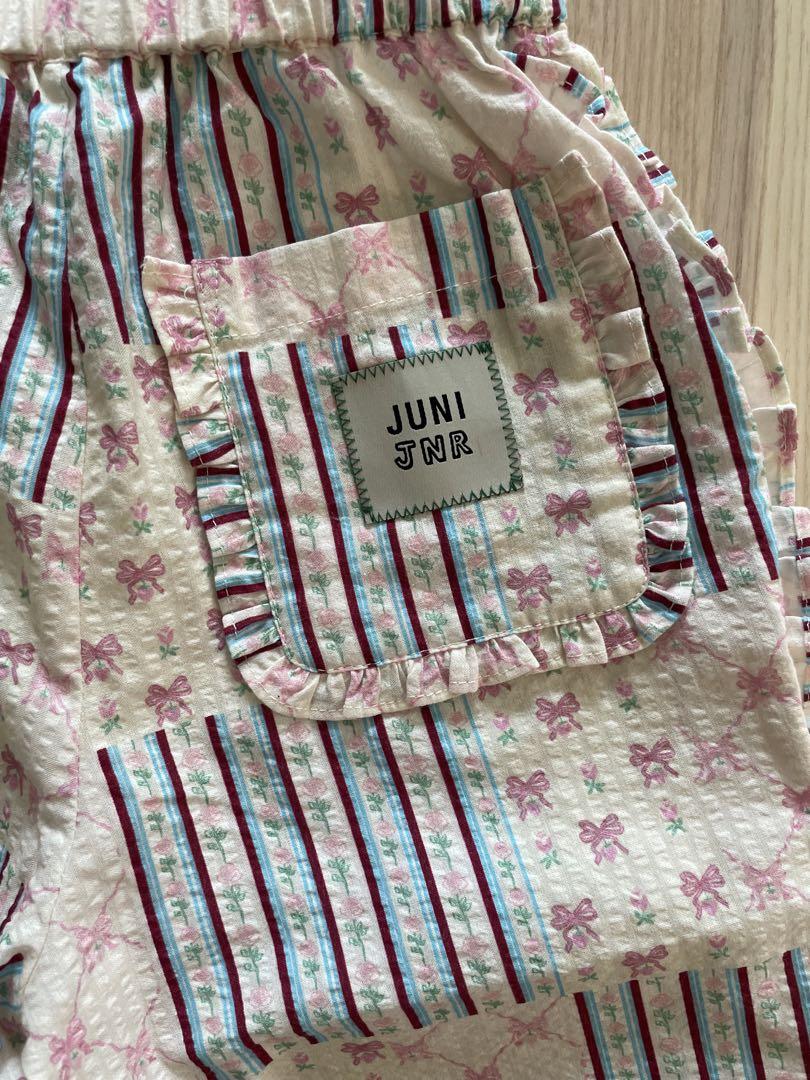 JUNI Clementine Pant - Patchwork 3Y