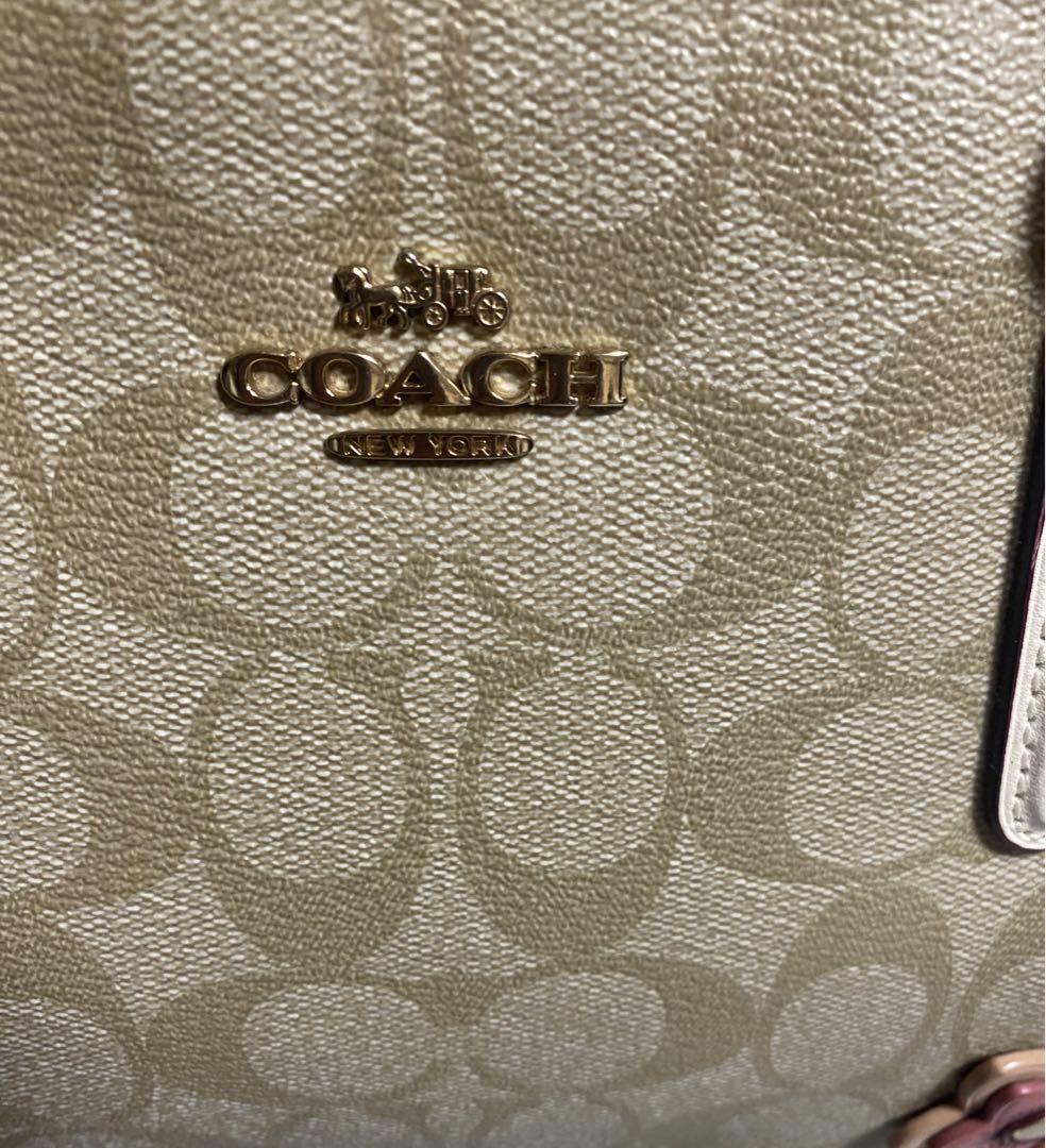 Ｍ coach コーチ　2way シグネチャー 3Dフラワー　ショルダ