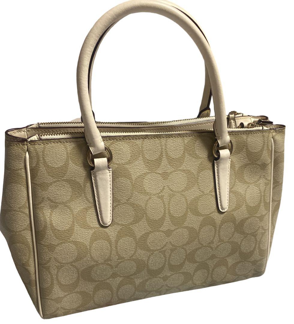 Ｍ coach コーチ　2way シグネチャー 3Dフラワー　ショルダ
