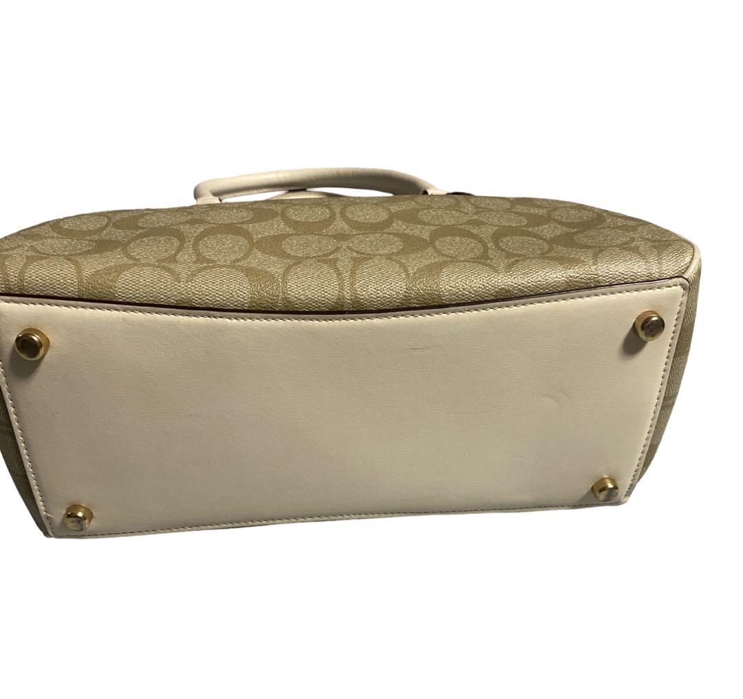 Ｍ coach コーチ　2way シグネチャー 3Dフラワー　ショルダ