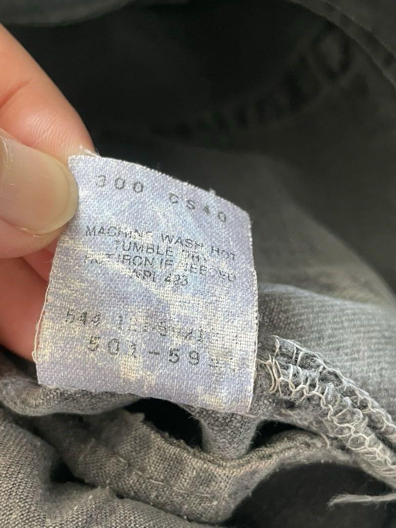 levi's 501 リーバイス 後染めブラック USA製