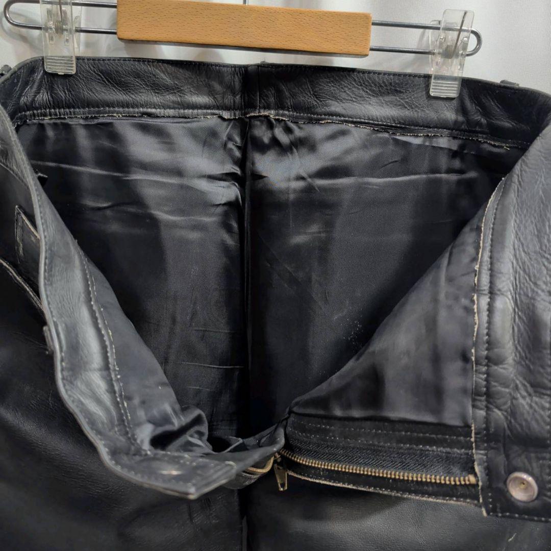 【size:36】NCR モーターサイクル レザーパンツ 牛革 ブラック 【size:36】NCR モーターサイクル レザーパンツ 牛革 ブラック