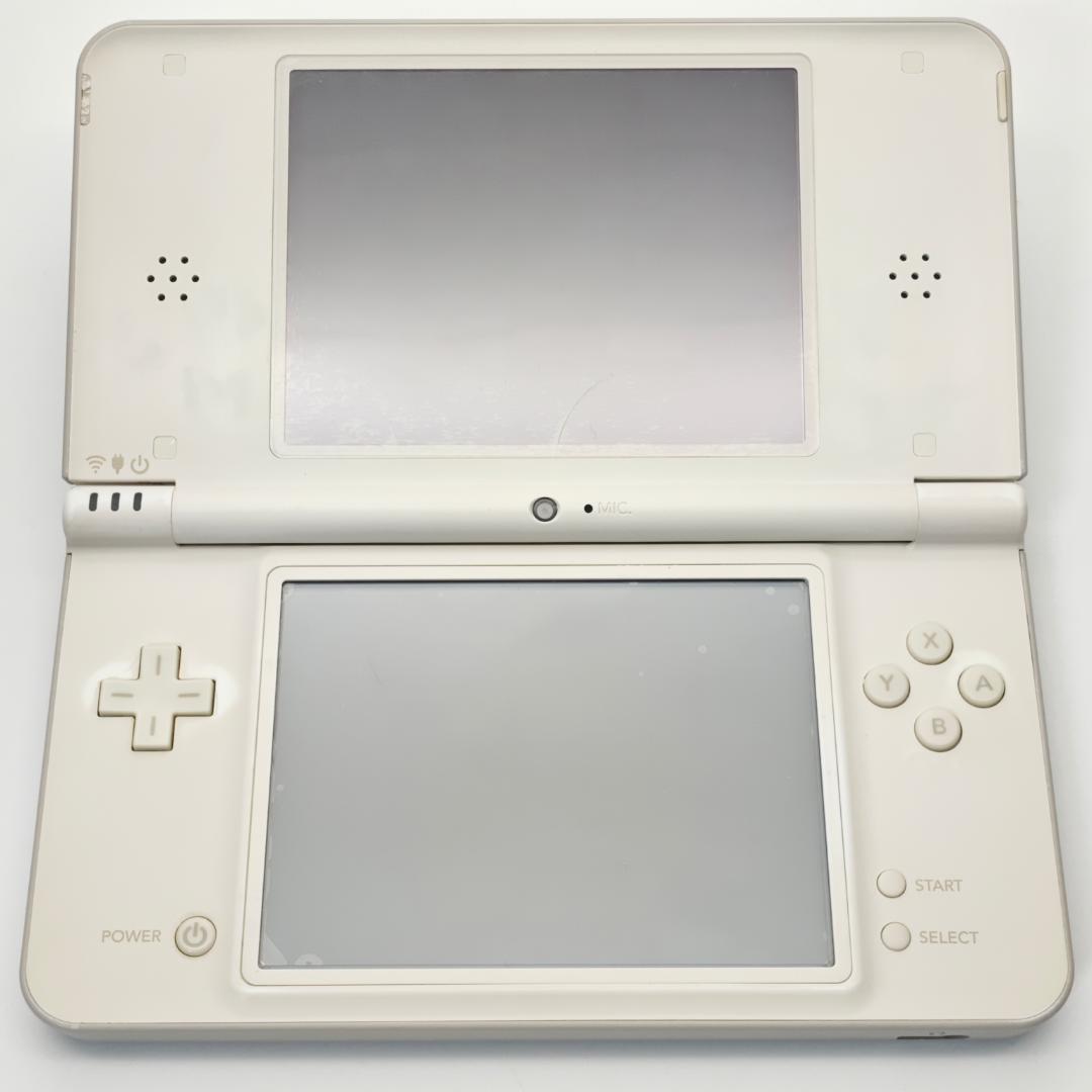 【動作品】ニンテンドーDSi LL　ナチュラルホワイト　動作良好　＠B150