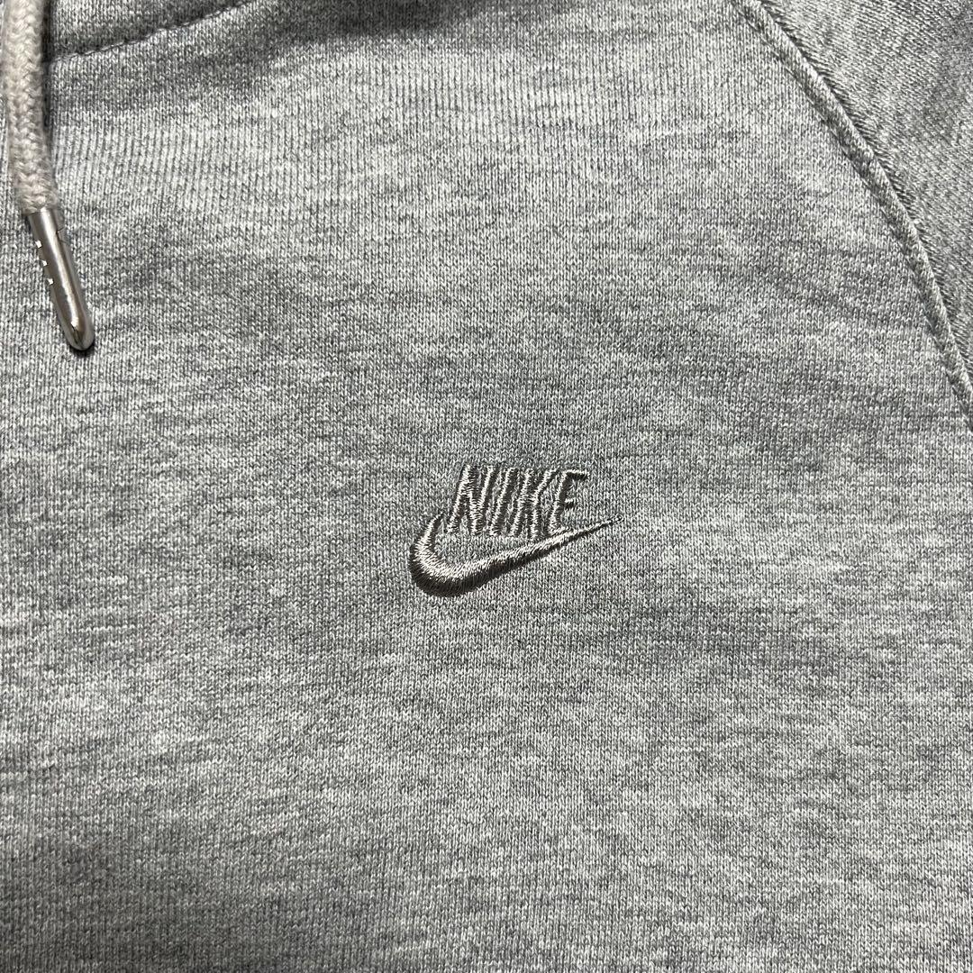 NIKE グレー フルジップパーカー L - メルカリ