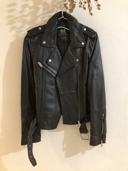 新品未使用 値下げしますZARA レザーライダースジャケット