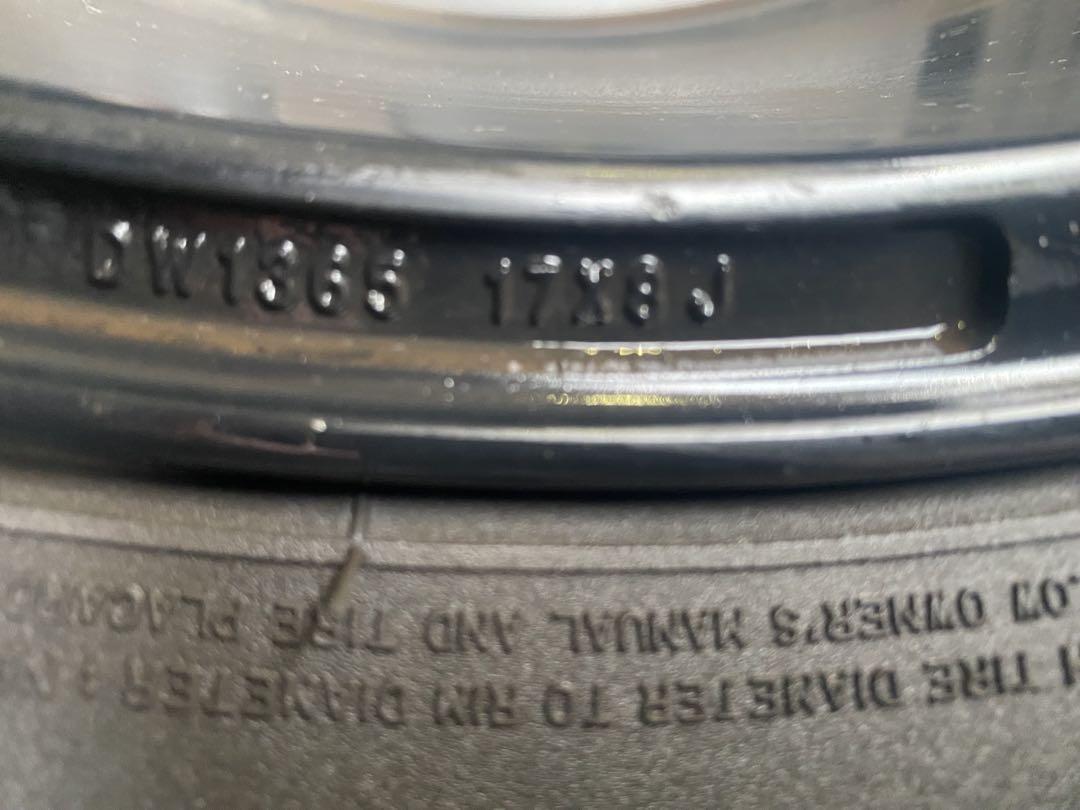 あずき 265/70R17 タイヤ・アルミホイールセット　4本