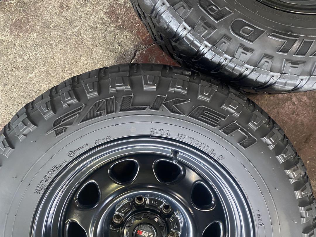 あずき 265/70R17 タイヤ・アルミホイールセット　4本