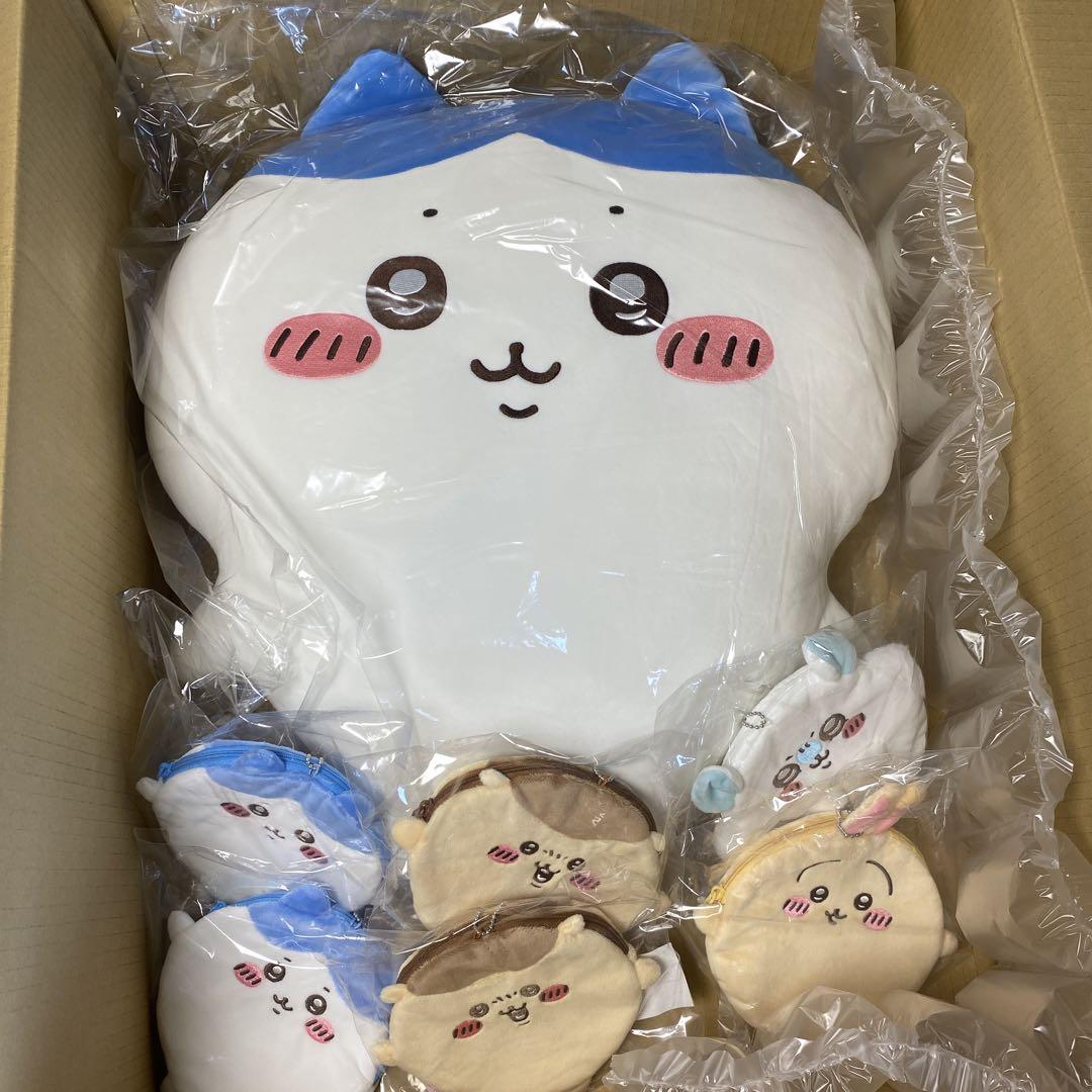 ちいかわくじ ハチワレ ぬいぐるみ A賞 D賞-