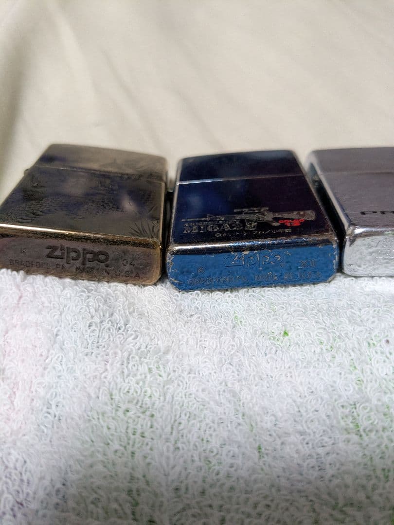 zippo 10個　まとめ