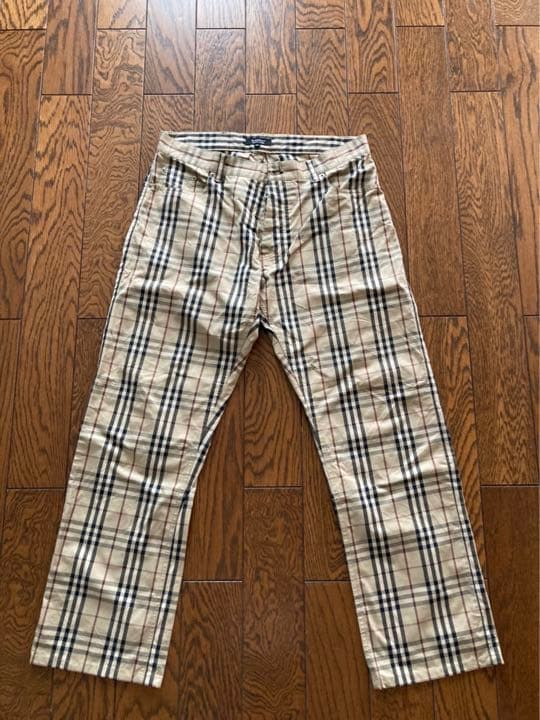 Burberry チェックパンツ | contifarma.pe