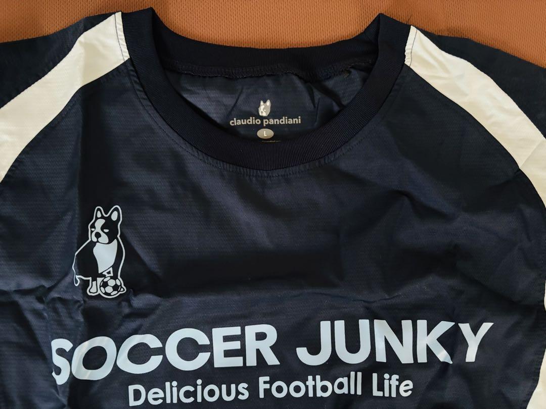 【新品・未使用】soccer junky 上下長袖ピステ、ウィンドブレーカー