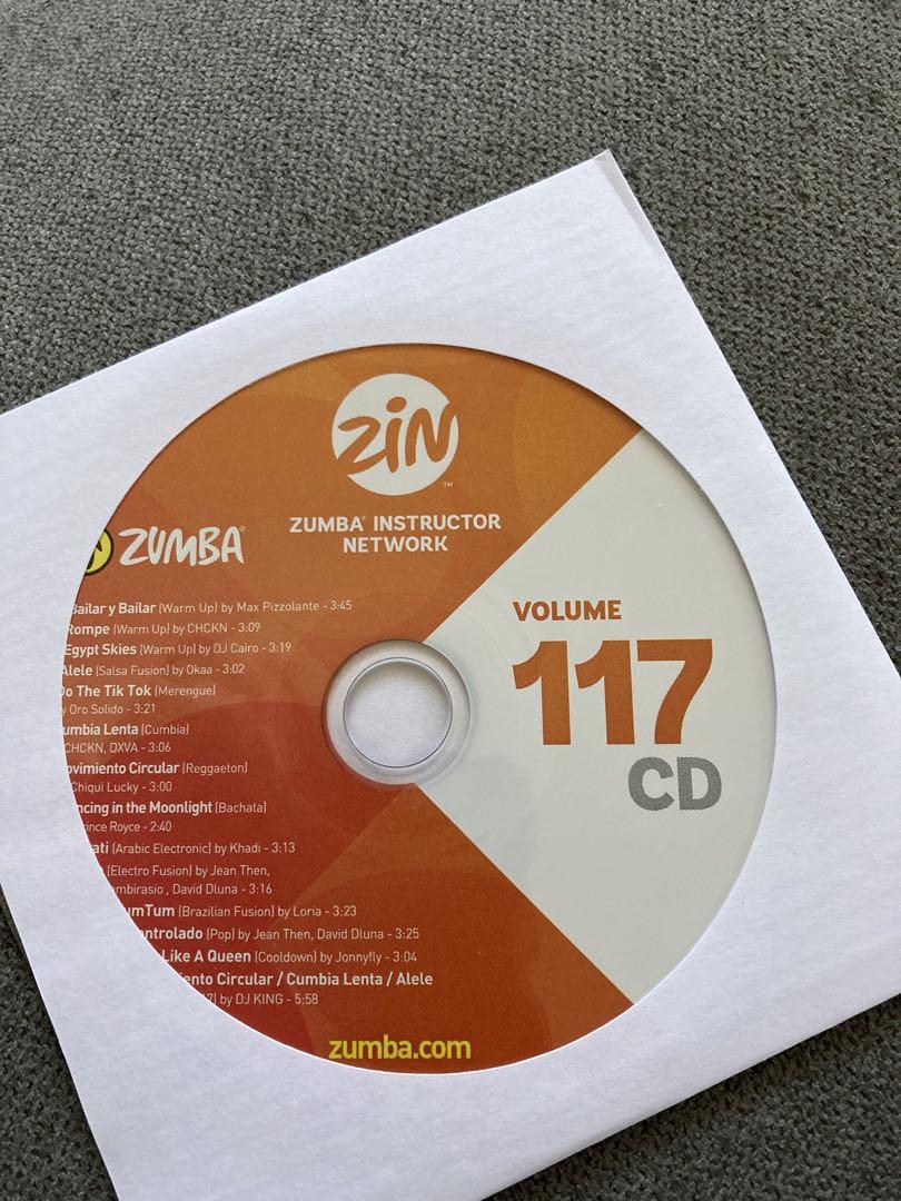 その他 ZUMBA CD&DVD ZIN117 Zumba - ズンバCD zin117 ウォーミングアップ付きの通販 by