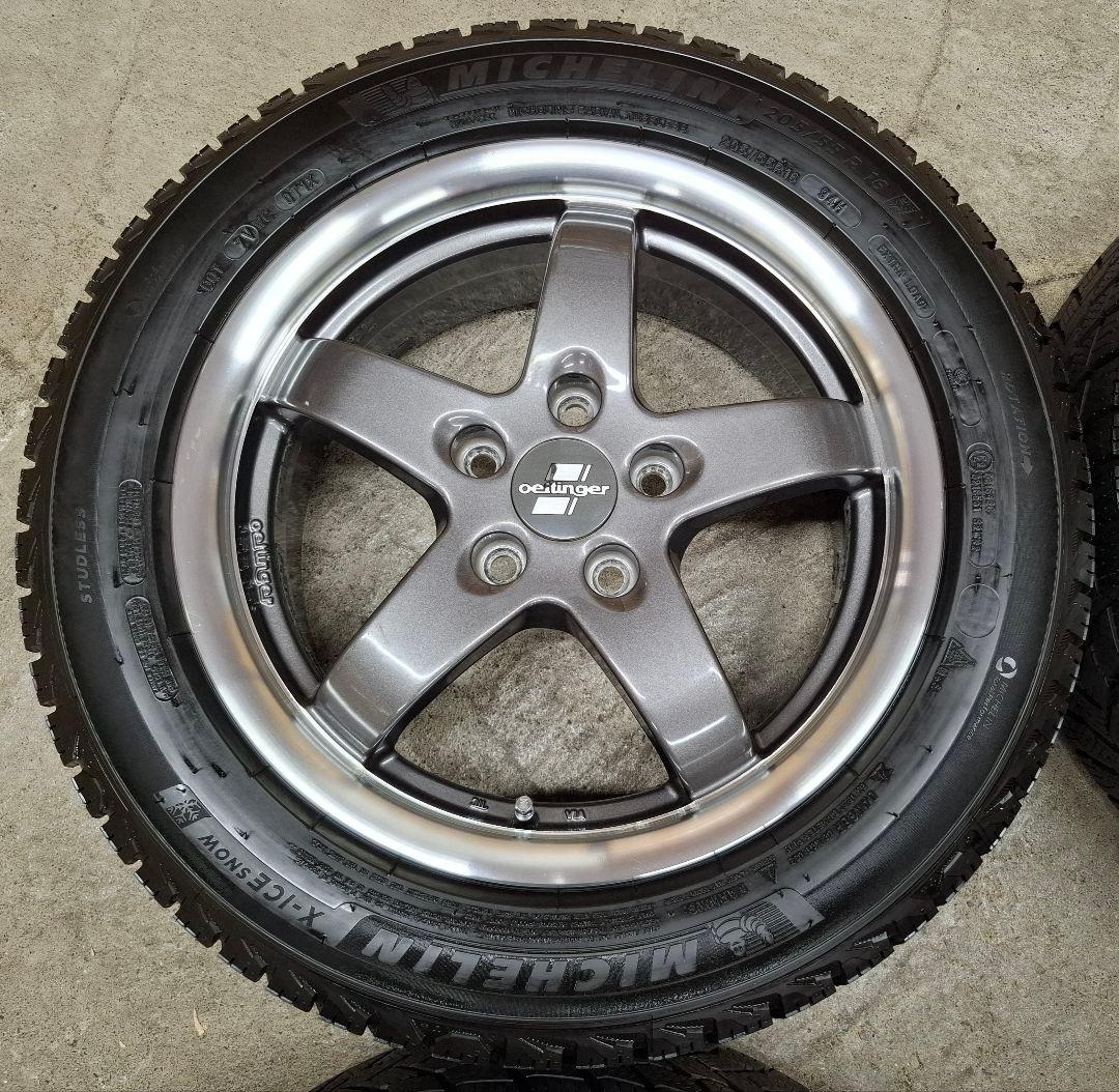 【ほぼ新品】ミニ フォルクスワーゲン ゴルフ ホイールタイヤ スタッドレス