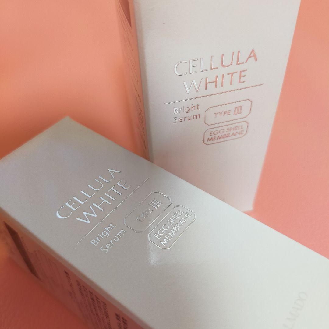 CELLULA WHITE Bright Serum TYPE III×3本