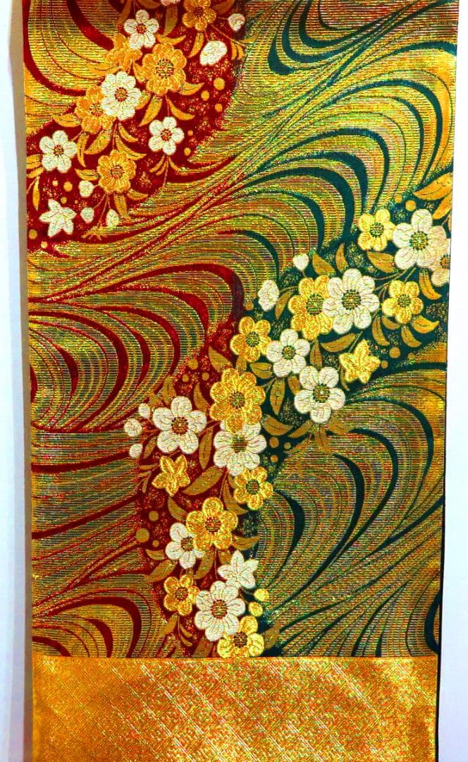 新品未仕立 西陣織高級袋帯【小袖綾錦】 sariater-hotel.com