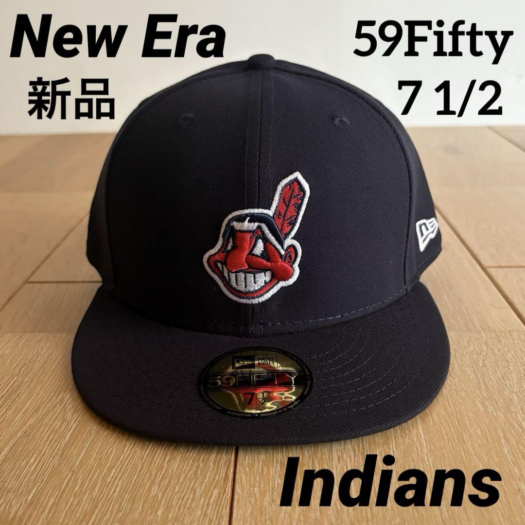 ★ニューエラ★クリーブランド・インディアンス キャップ★ネイビー★新品未使用