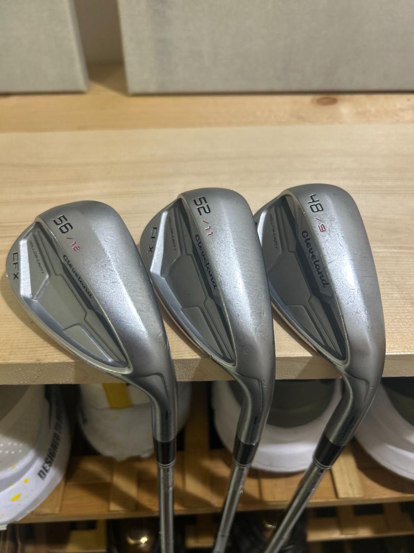 クリーブランド CFX ウェッジ 3本（48度52度56度）