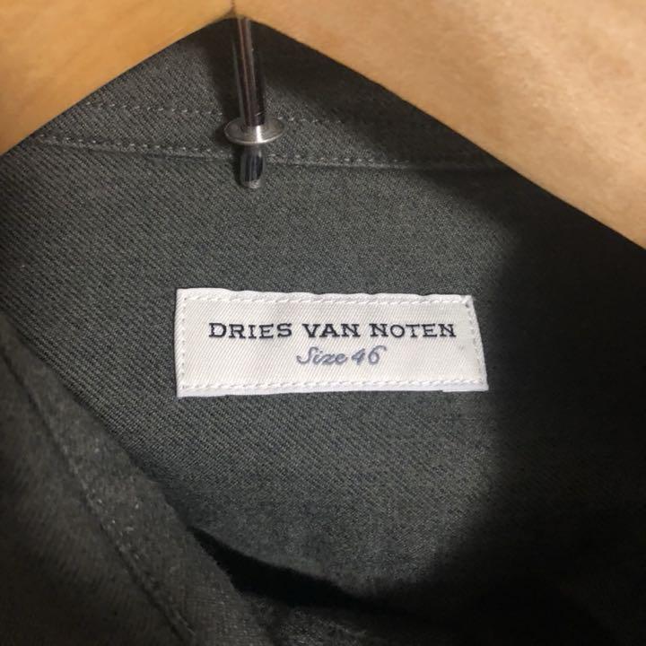 dries van noten ミリタリーシャツ ジャケット