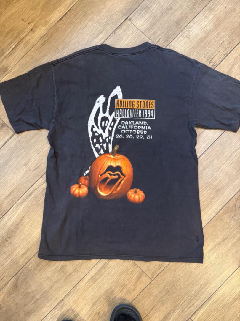 ローリングストーンズ XL ハロウィン 94 オークランド限定 Tシャツ
