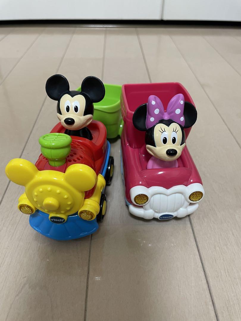 ミニーマウス 車 アイスクリームパーラー　チューチューエクスプレス