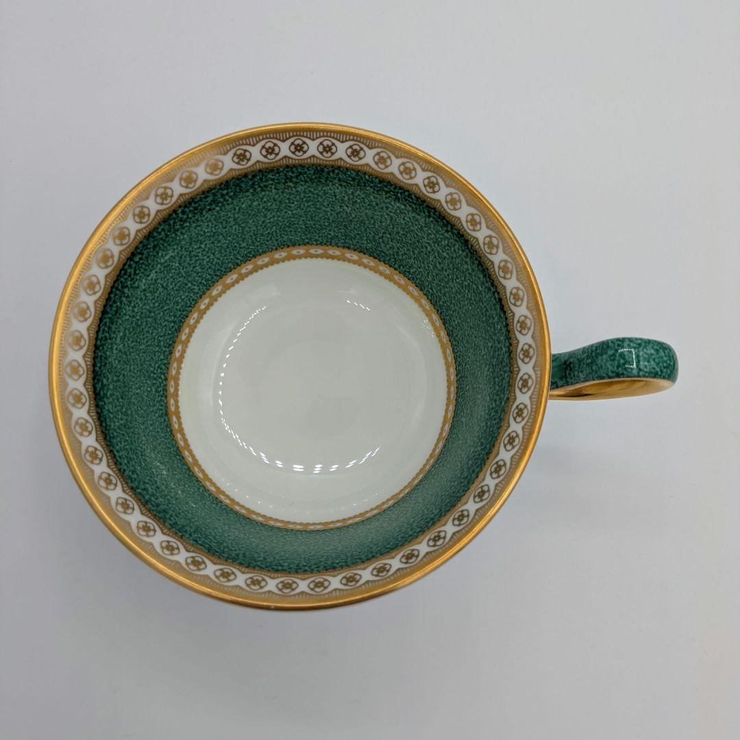 【稀少】ウェッジウッド ユーランダーパウダーグリーン ピオニーC&S 2客セット 【稀少】ウェッジウッド ユーランダーパウダーグリーン ピオニーC&S 2客セット