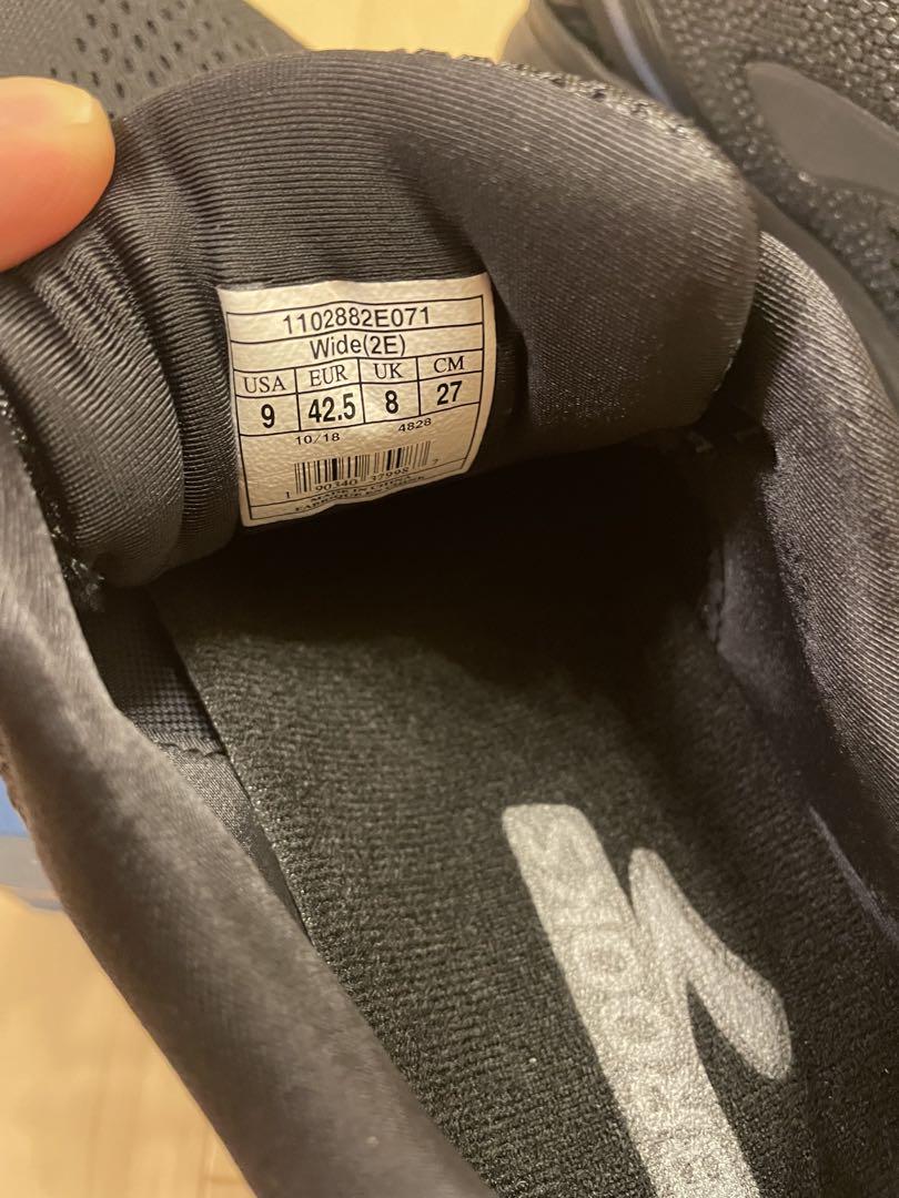 【新品】Brooks Ghost 11 ブラック 9 (ワイド)