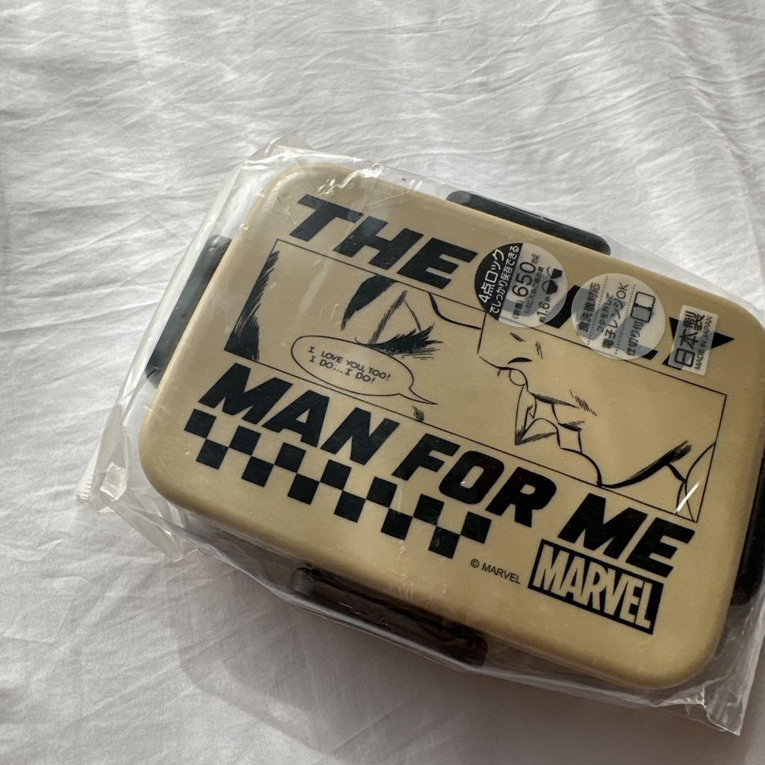 スケーター 4点ロック ランチボックス 650ml 弁当箱 marvel日本製