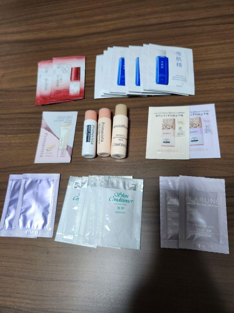 化粧品 スキンケア サンプル まとめ売り 化粧品サンプルまとめ売り - メルカリ