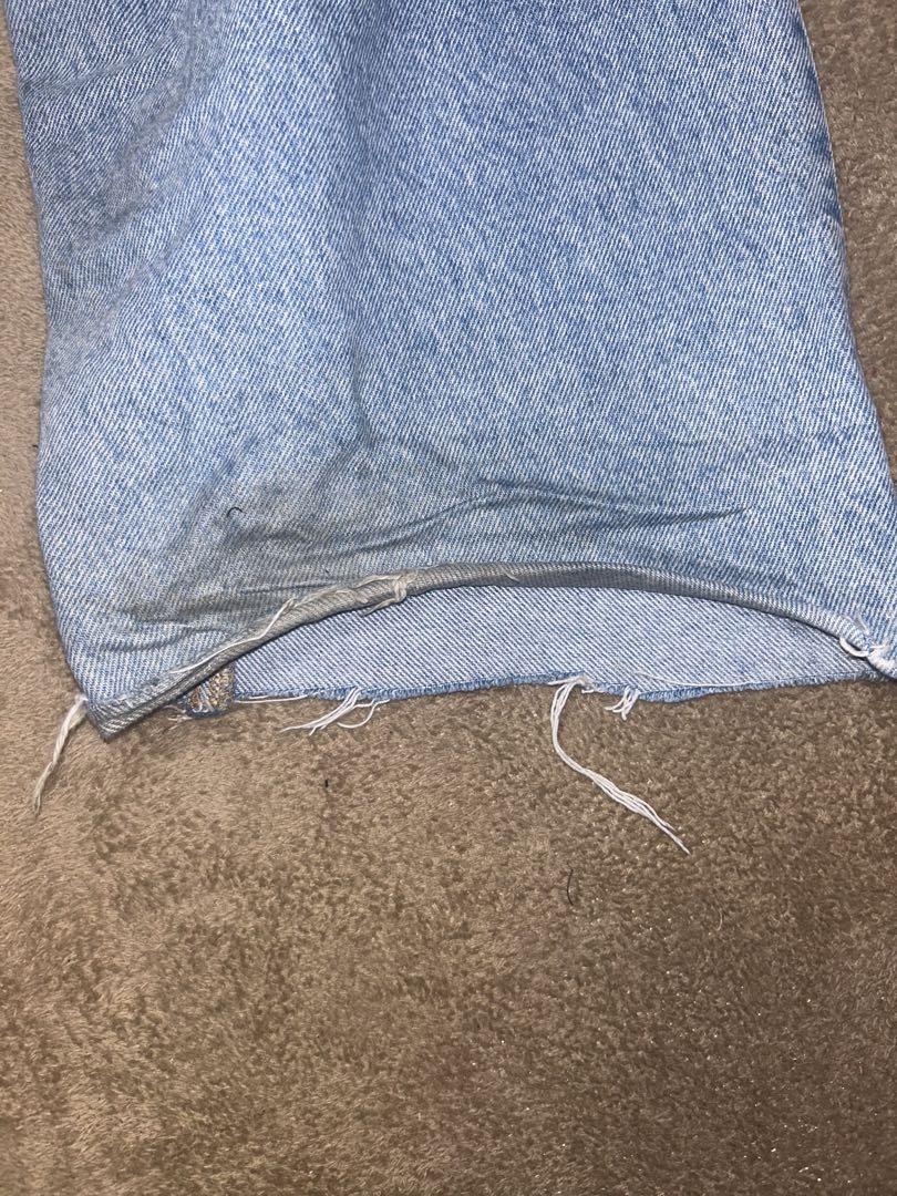 パンツ supreme buggydenim