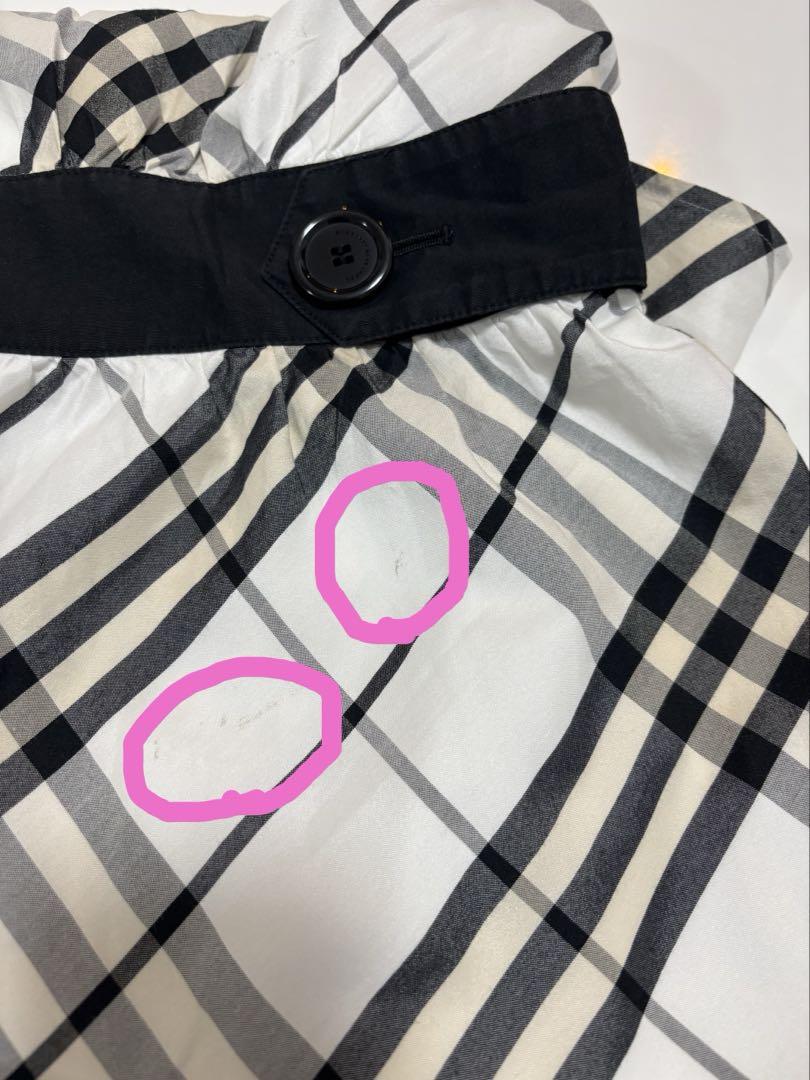 BURBERRY BLUE LABEL フレンチスリーブ　ワンピース