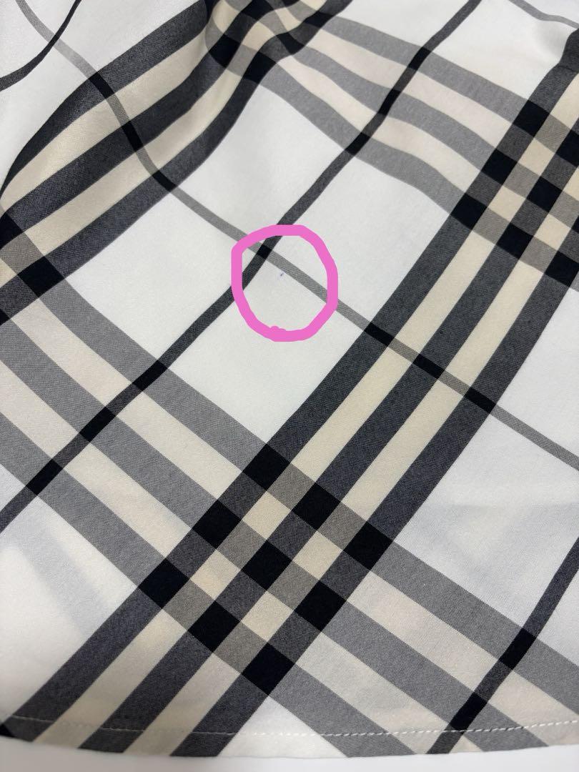 BURBERRY BLUE LABEL フレンチスリーブ　ワンピース