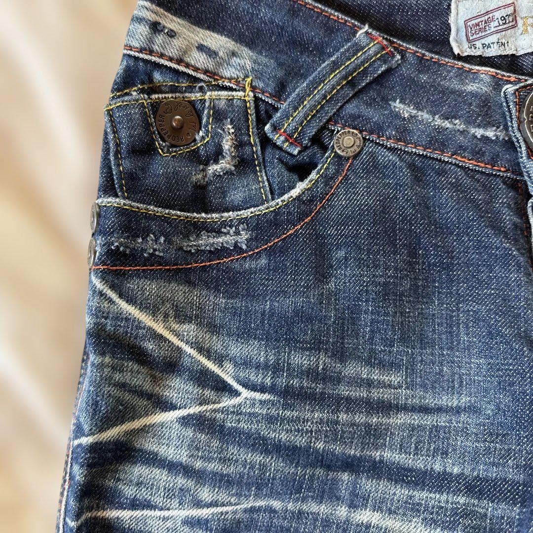 red pepper low-rise denimpants W27 お兄系 - メルカリ