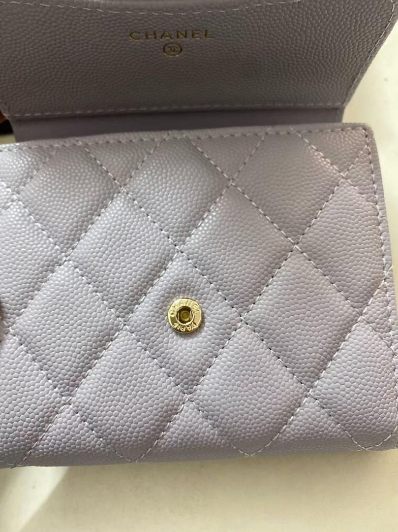 CHANEL シャネルパープルの財布