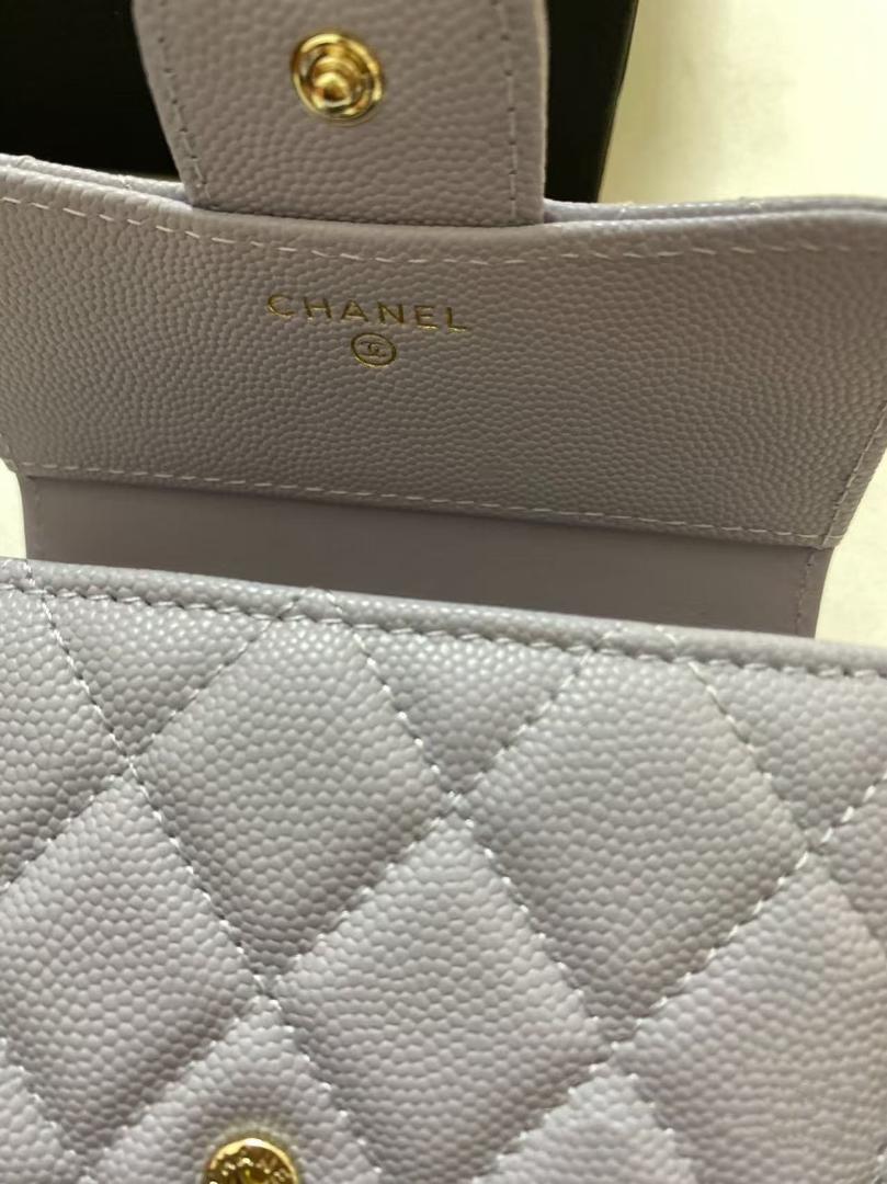 CHANEL シャネルパープルの財布