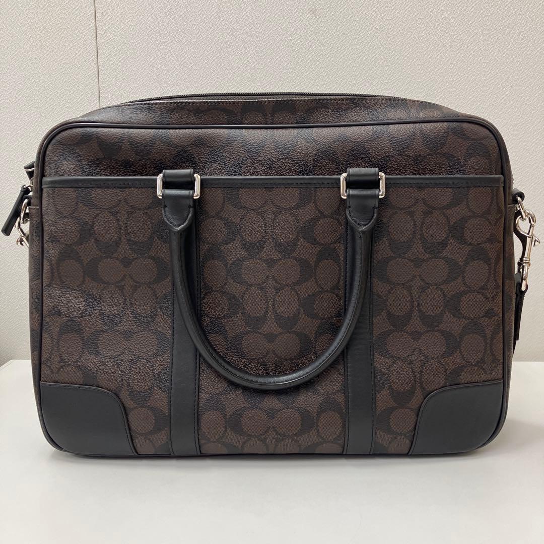 COACH シグネチャージップ コミュータービジネス ブリーフケース COACH シグネチャージップ コミュータービジネス ブリーフケース